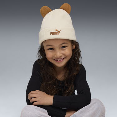 Шапка Puma Kids' Animal Mid Crown Beanie Бяло | 026564_01, 1