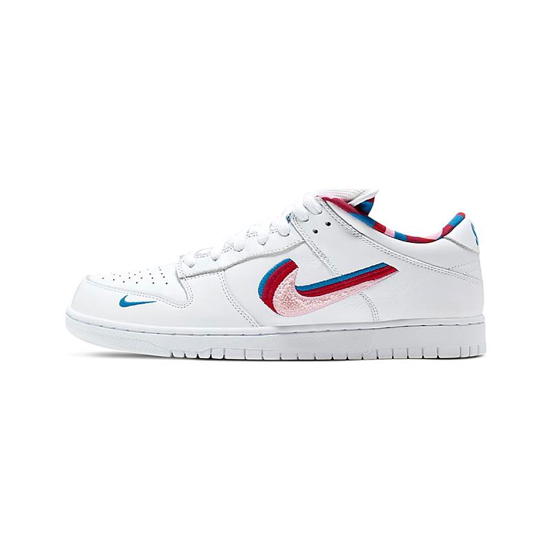 Кецове и обувки Nike SB Parra x Dunk Low OG QS Бяло | CN4504-100, 0