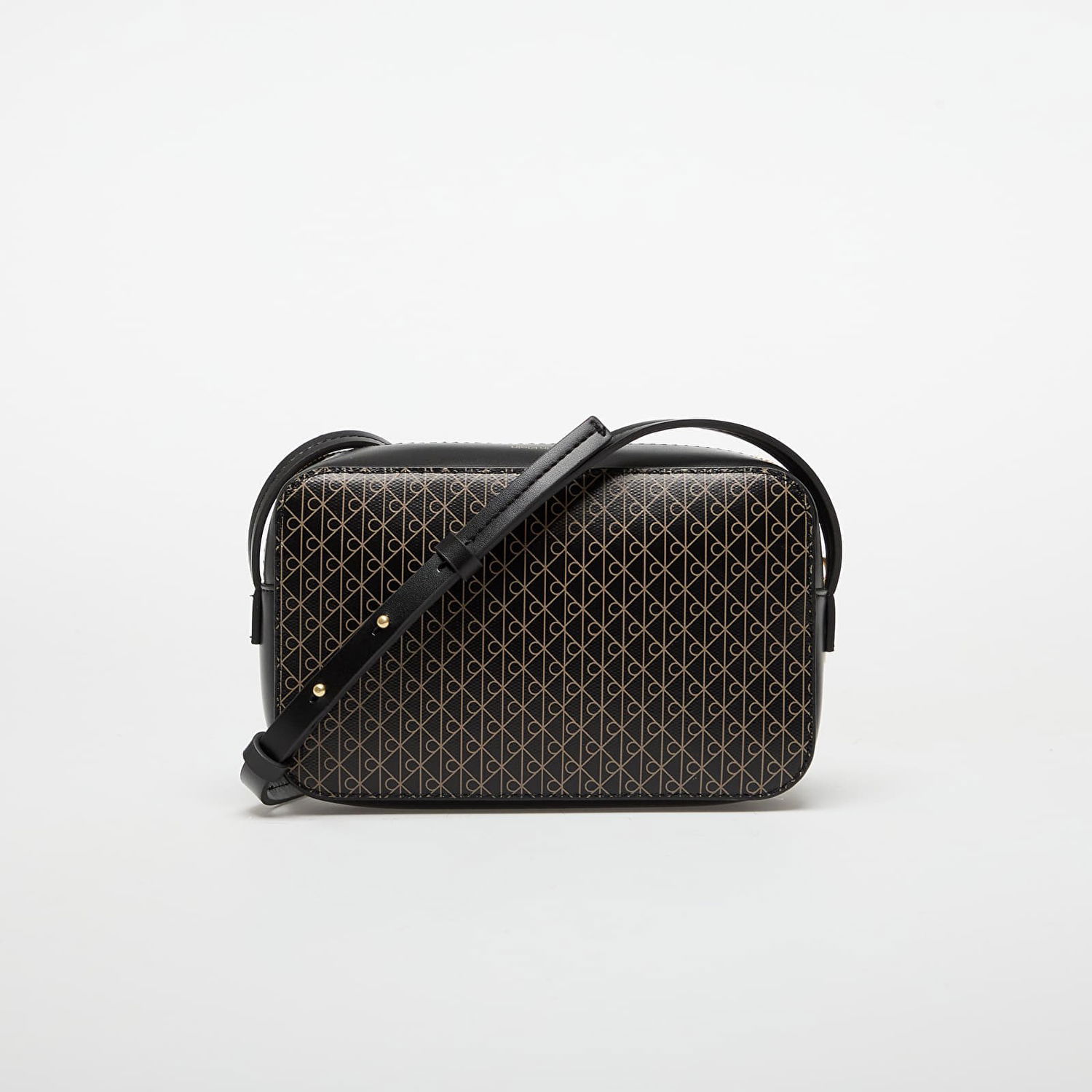 Чанта през рамо CALVIN KLEIN Calvin Klein Emblem Aop Elongated Camera Bag Черно | LV04F3268G 2XA, 0