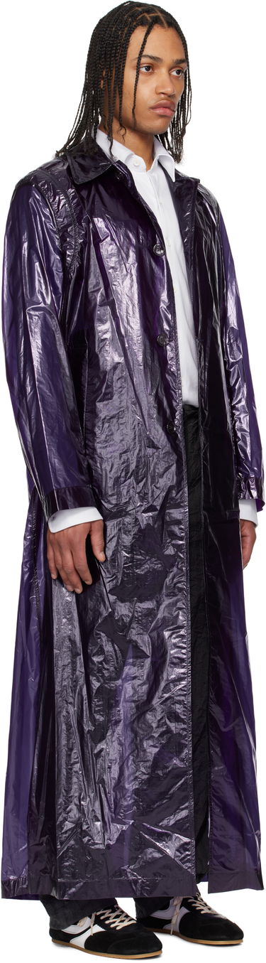 Дъждобран Dries Van Noten Dries Van Noten Loose Fit Mac Coat Розово | 251-020214-1258, 4
