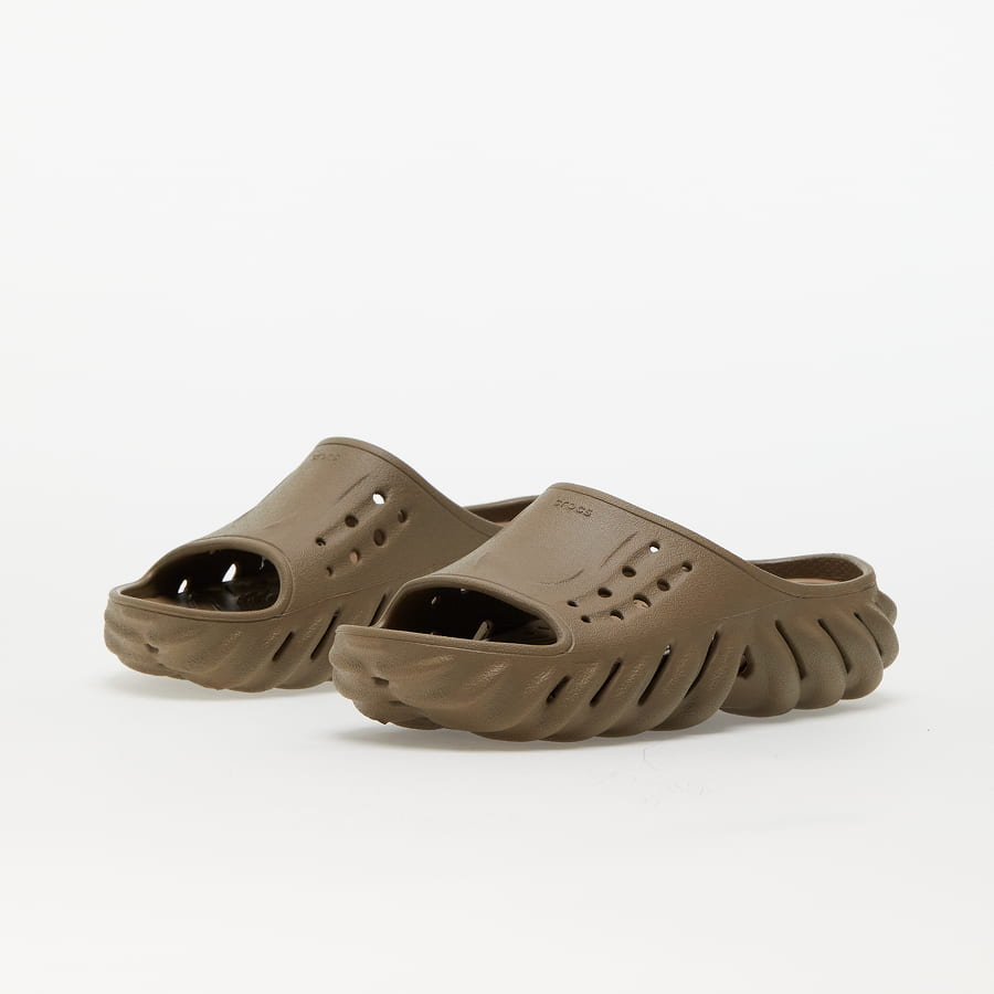 Кецове и обувки Crocs Echo Slide Кафяво | 208170-2G9, 0