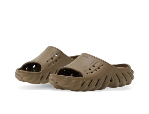 Кецове и обувки Crocs Echo Slide Кафяво | 208170-2G9