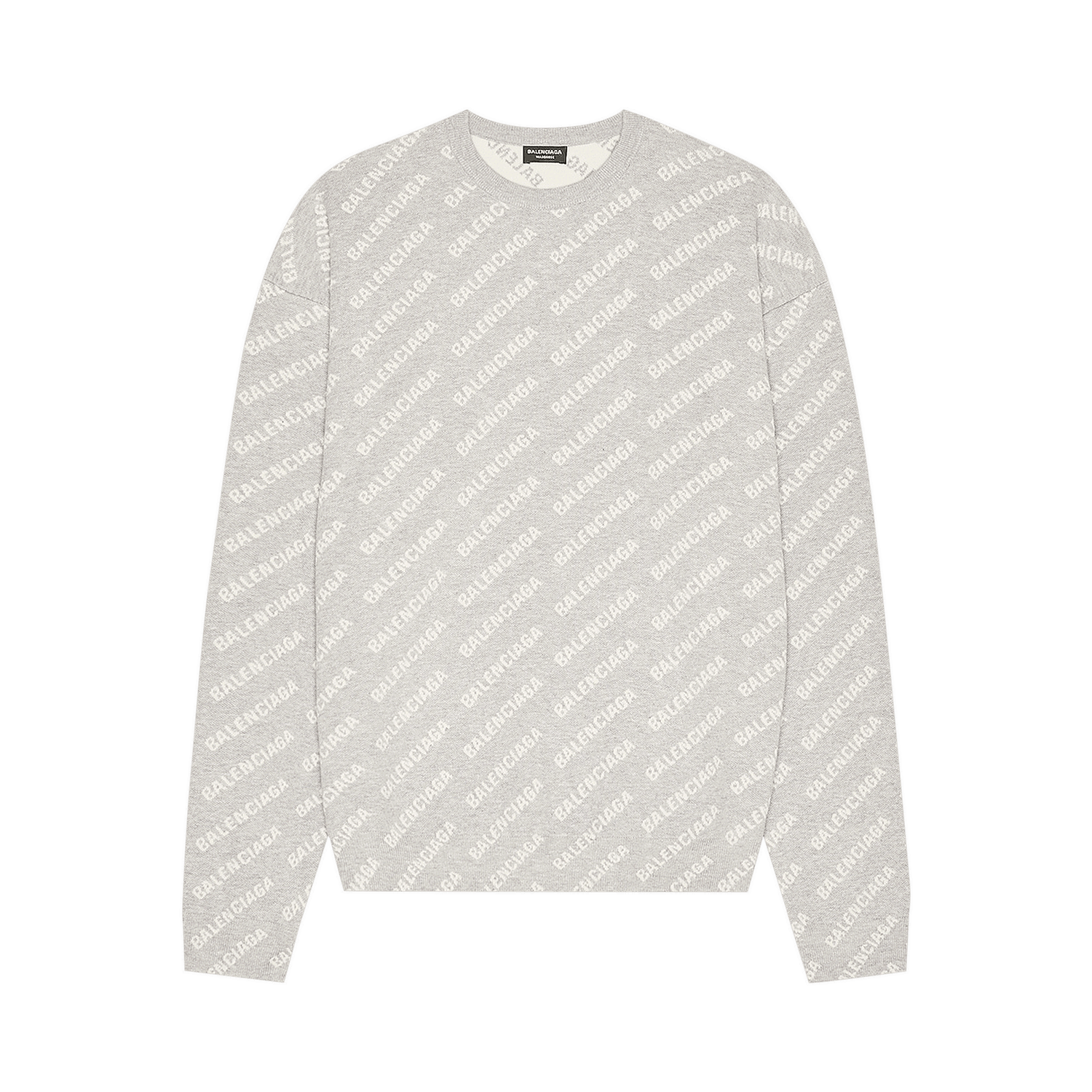 Суитчър Balenciaga All Over Crewneck Сиво | 702952 T3233 1461, 0