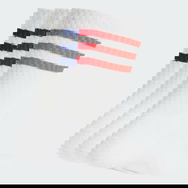 Чорапи adidas Performance 3-Stripes Cushioned Crew Socks (3 Pairs) Бяло | JC8839, 0