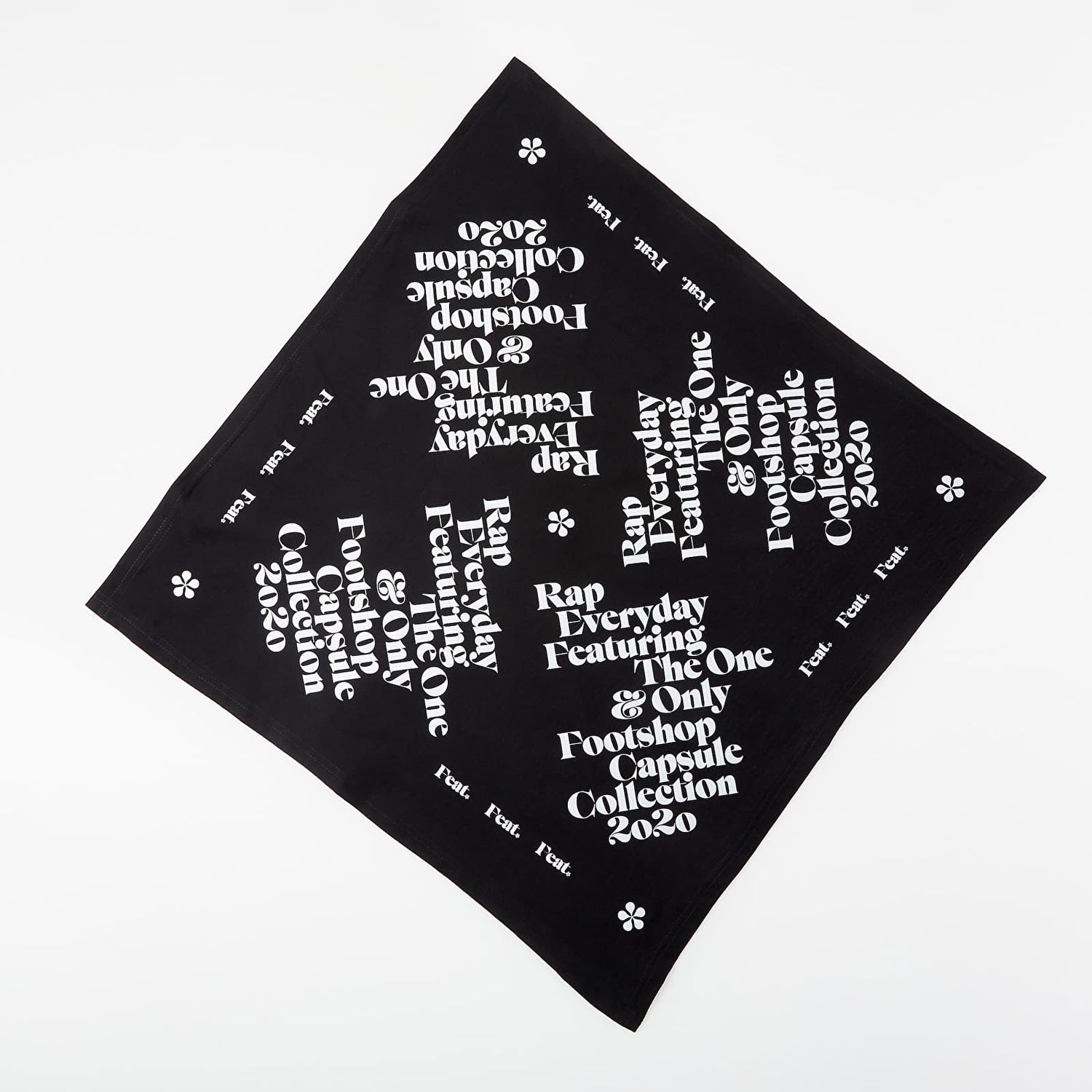 Облекло и аксесоари Footshop RAP x Bandana Черно | FTSHP_68, 1