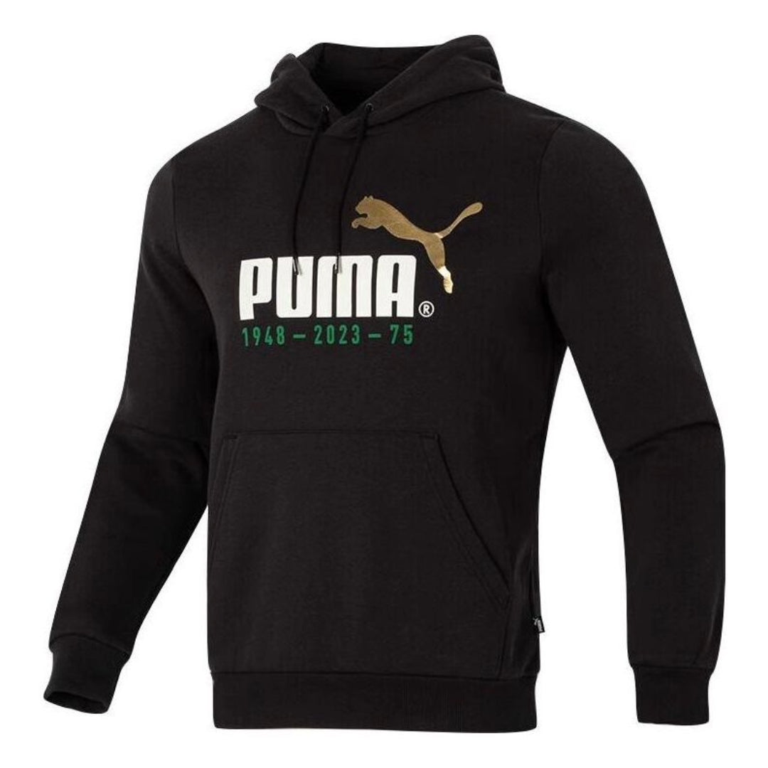 Суитчър Puma Logo Printed Casual Hoodie Черно | 678413-01, 0