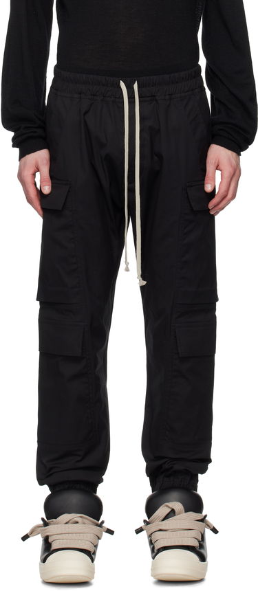 Карго панталони Rick Owens Rick Owens Hollywood Mastodon Megacargo Pants Черно | RU01E5337 TE, 0