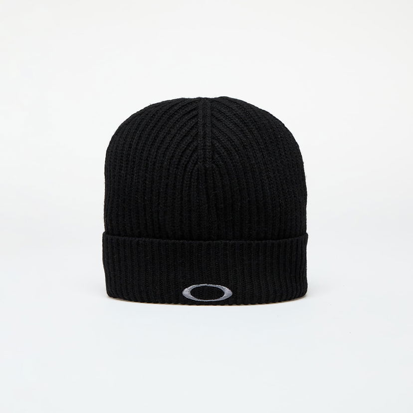 Шапка OAKLEY Ellipse Ribbed Beanie Black Universal Черно | FOS901284-02EU