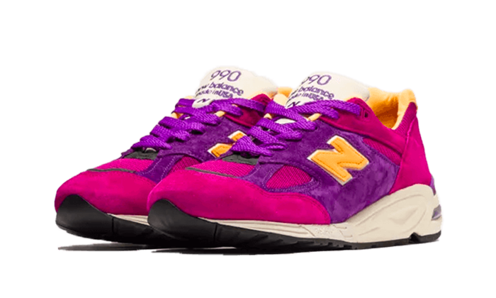 Кецове и обувки New Balance Teddy Santis x 990v2 Made in USA "Pink & Purple" Розово | M990PY2, 1