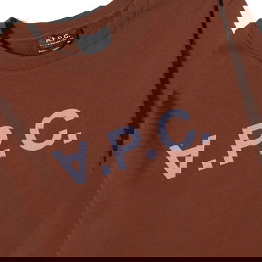 Пуловер A.P.C. VPC Logo Crewneck Кафяво | COFAX-H27378-CAJ, 1