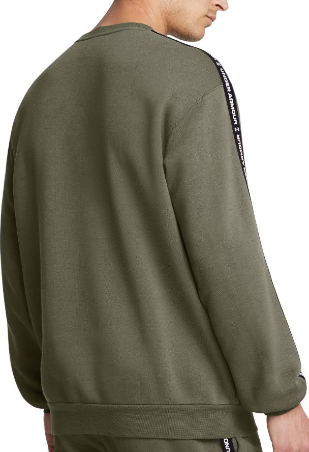 Суитчър Under Armour Under Armour Icon Fleece Taping Crew Sweatshirt Зелено | 1389357-390, 1