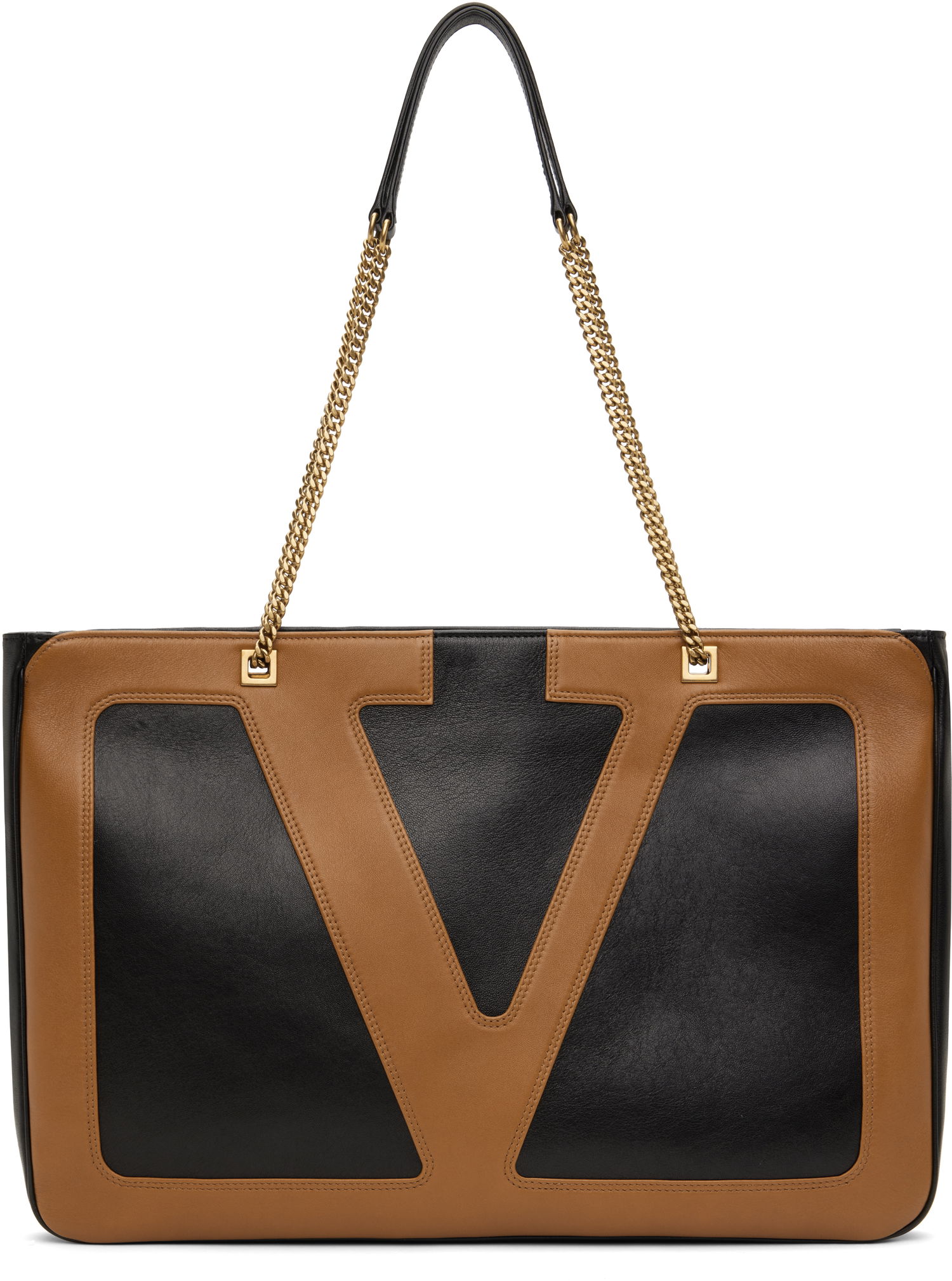 Голяма пазарска чанта Valentino Valentino Garavani Viva Superstar Nappa Leather Shopping Tote Кафяво | 6W2B0R12PTJ, 0