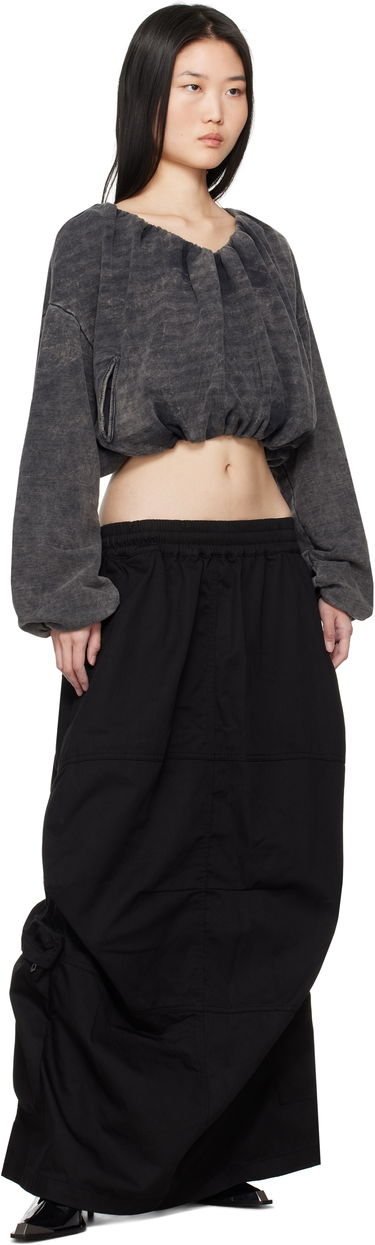 Пола Diesel Maxi Skirt With Pockets Черно | A15321 0AJEB, 3