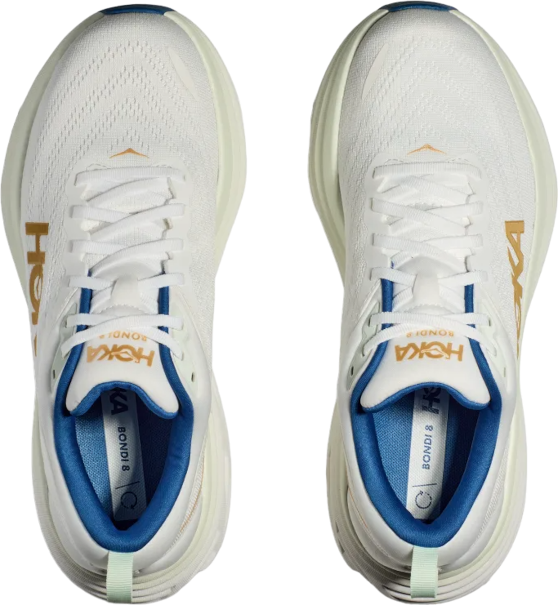 Кецове и обувки Hoka One One Bondi 8 Бяло | 1123202-ftg, 1