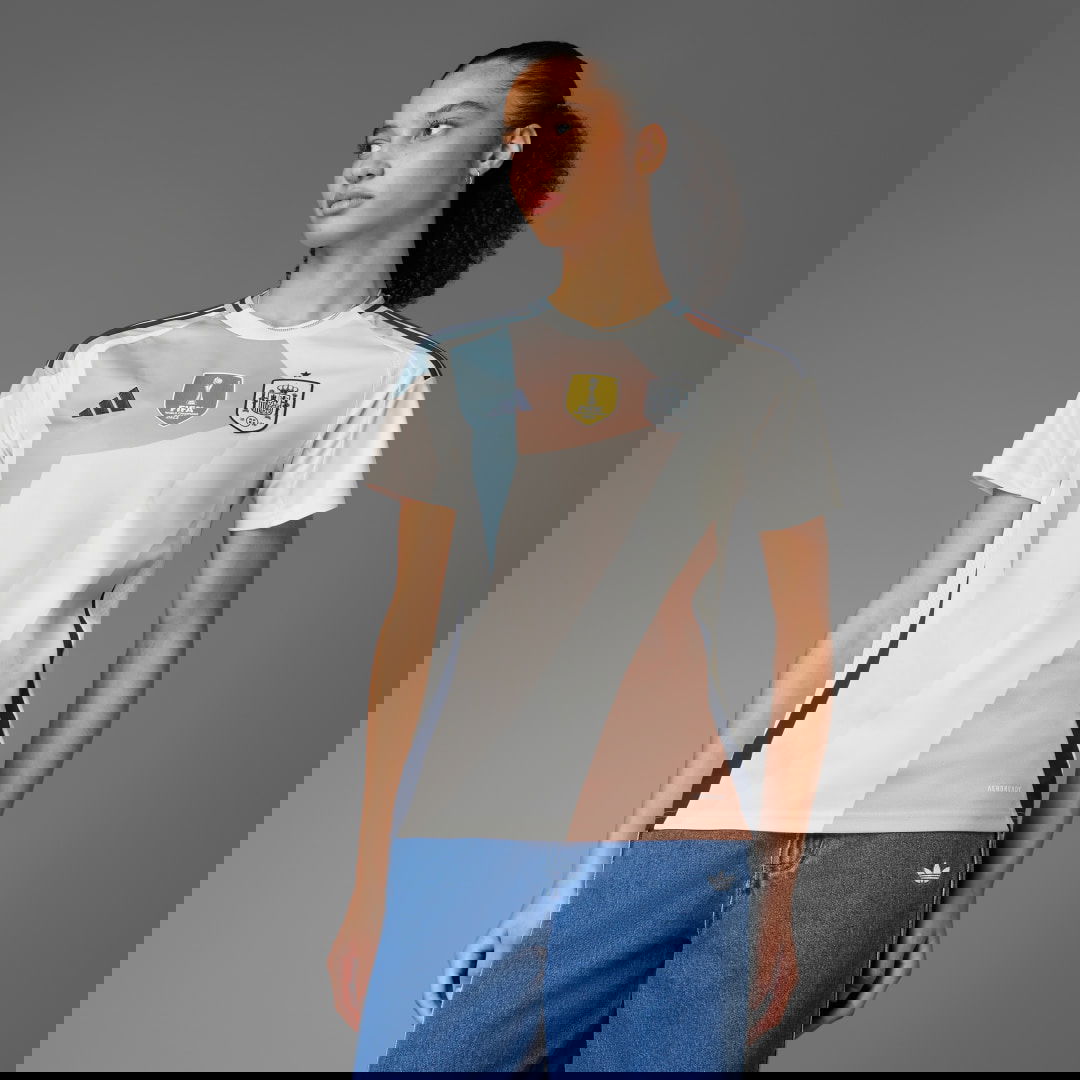 Фланелка adidas Performance Spain Women's Team Away Jersey Бяло | JF2649, 0