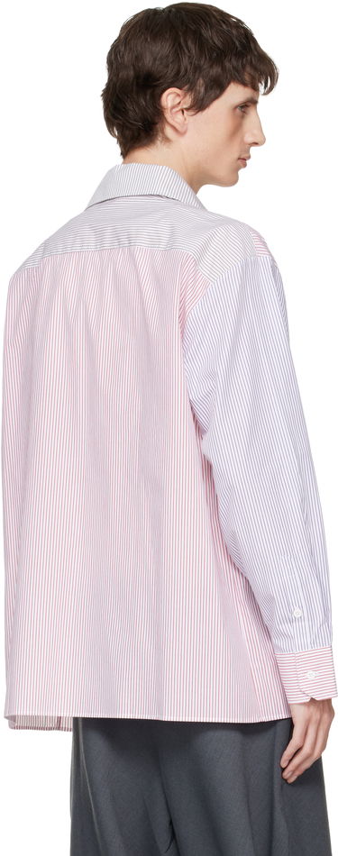 Риза Charles Jeffrey Loverboy Charles Jeffrey LOVERBOY Oversized Long Sleeve Knitted Patch Shirt Многоцветен | 052070501, 2