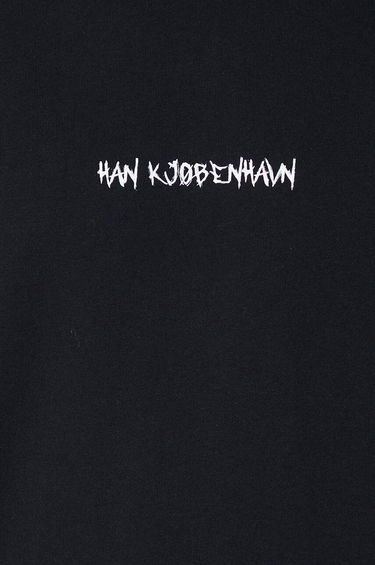 Тениска Han Kjøbenhavn Han Kjøbenhavn Graphic Font T-Shirt Черно | M.133614, 5