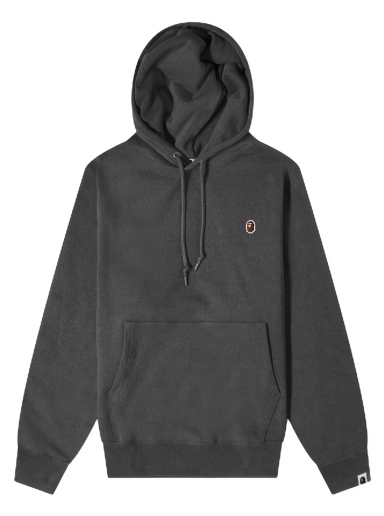 Head One Point Relaxed Fit Pullover Charcoal