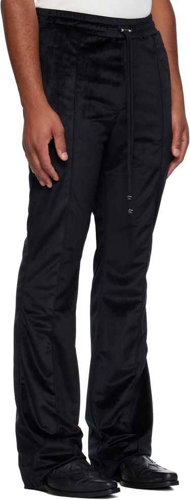 Спортни панталони AMIRI AMIRI Velvet Flare Track Pants Черно | AMPATP1023, 1