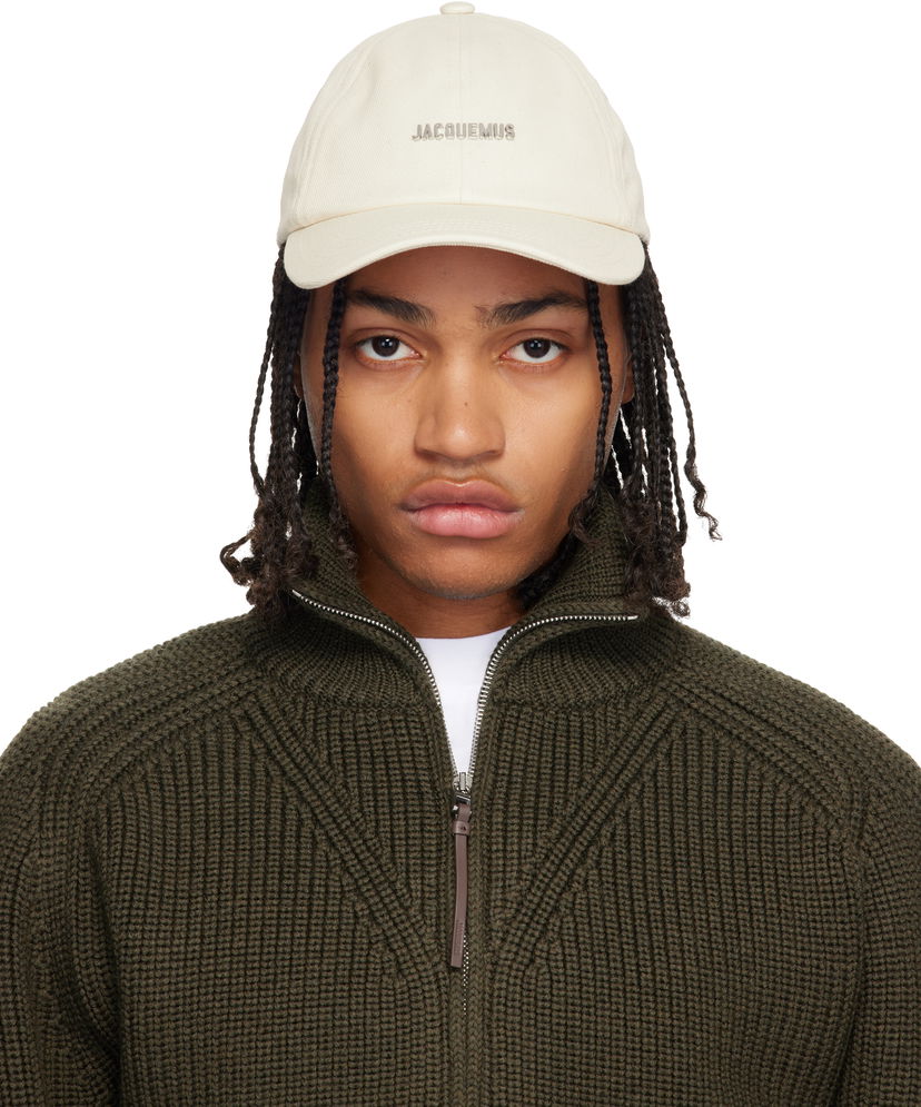 Шапка с козирка Jacquemus La Croisière 'The Gadjo' Cap Зелено | 25EACU00670AW00092