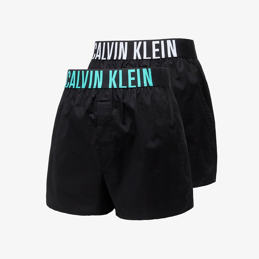 Бельо и чорапи CALVIN KLEIN Cotton Stretch Slim Trunks 2-Pack Black Черно | NB3833A MVL