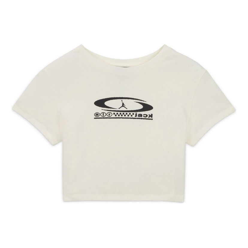 Съкратен топ Jordan Slim T-Shirt Бяло | FQ7806-133