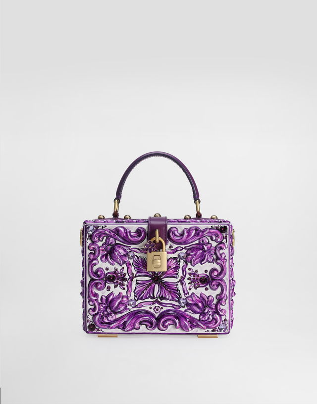 Dolce & Gabbana Dolce Box Majolica Resin Handbag