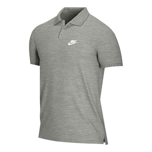 Поло тениска Nike Nike Lapel Short Sleeve Polo Shirt Сиво | CN8765-063, 0