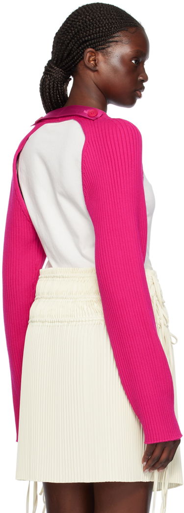 Пуловер Helmut Lang Rib Sweater Розово | O01HW722, 2