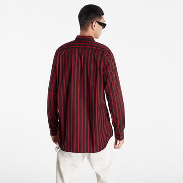 Риза Comme des Garçons Shirt Yarn Dyed Stripe Червено | FI-B017, 2
