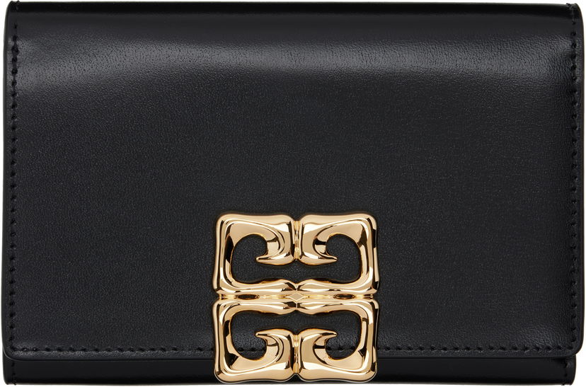 Портфейл Givenchy Compact Leather Bifold Wallet Черно | BB60NCB13A001