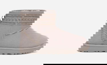 Кецове и обувки UGG Classic Mini Ritza Boot Сиво | 1170710-CPF, 0