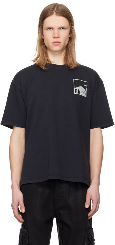 Тениска Rhude Chevron T-shirt Черно | RHPS25TT02012, 0
