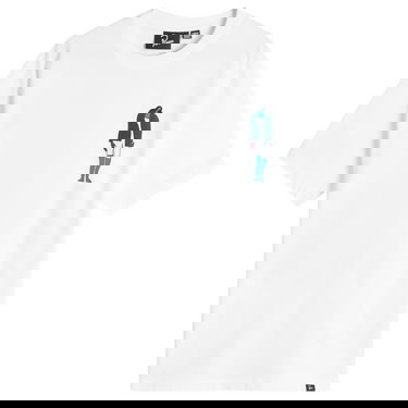 Тениска By Parra The Broken Door T-Shirt Бяло | 53400-WHT, 1