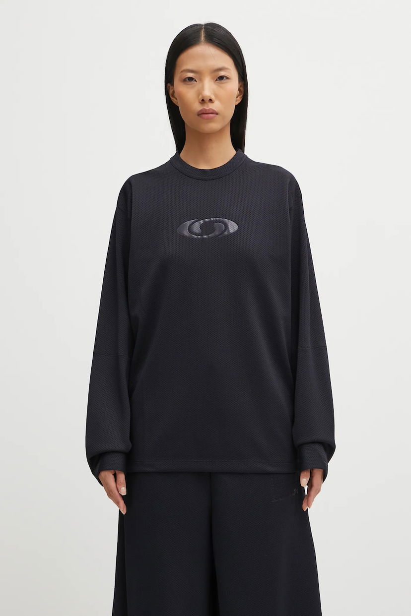 Тениска Maison Margiela MM6 Maison Margiela x Salomon Long-Sleeved T-Shirt Черно | S52NH0036.M20139.899