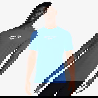 Тениска Nike M NK DF TEE PRO TRAINING Синьо | HV4131-411, 1