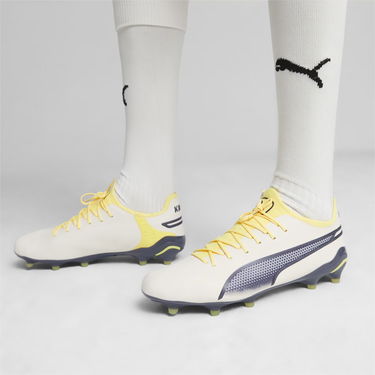 Кецове и обувки Puma Puma KING ULTIMATE FG/AG Бяло | 107563-05, 2