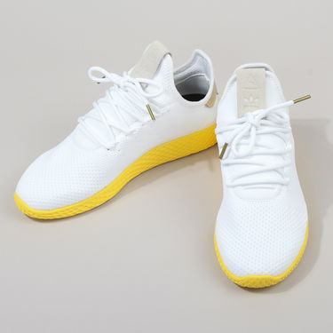 Кецове и обувки adidas Originals Pharrell x Tennis Hu ''Yellow'' Бяло | BY2674, 2