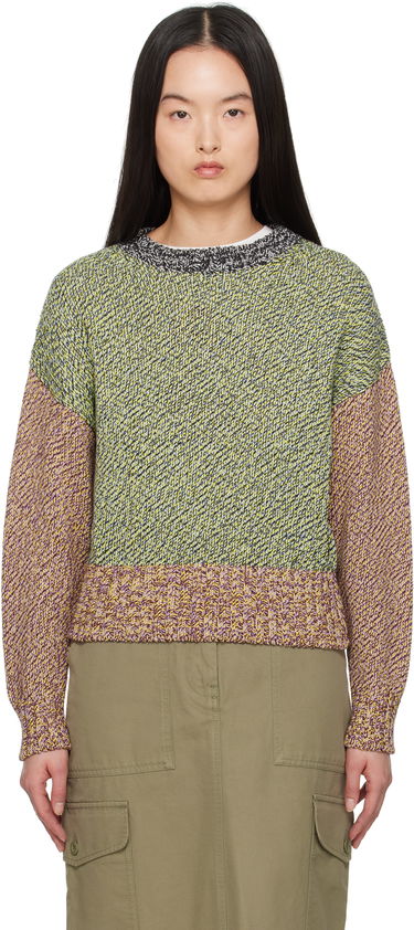 Пуловер Max Mara Weekend Max Mara Lola Color-Block Knit Sweater Многоцветен | 2515361141600, 0