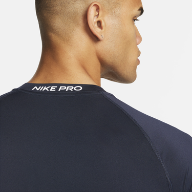 Тениска Nike Pro Dri-FIT Tight Fitness Tee Тъмно синьо | FB7932-451, 2