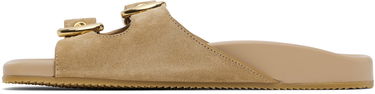 Аксесоари CHLOÉ Chloé Polly Suede Sandals Бежово | CHC25U08PRY, 2
