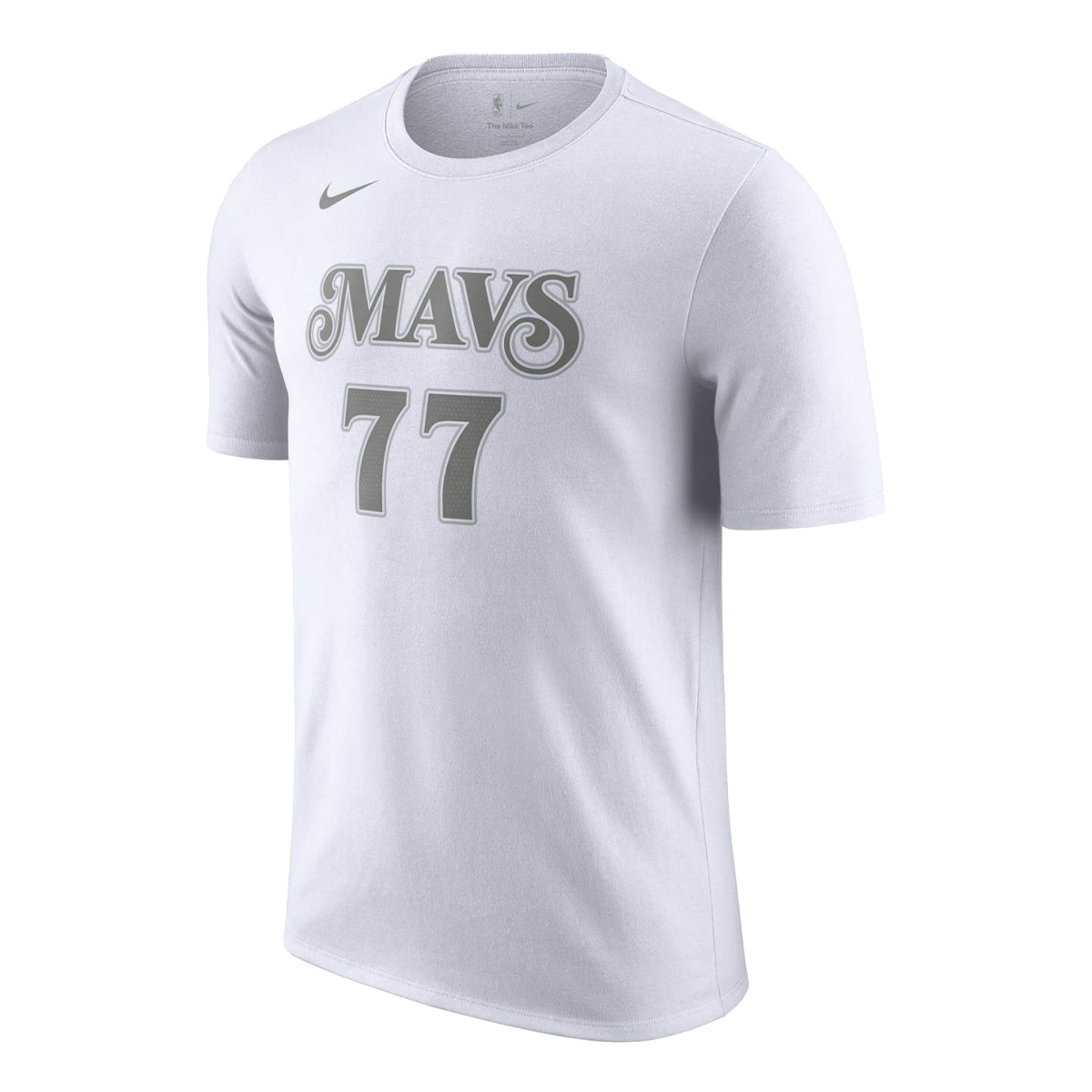Тениска Nike Dallas Mavericks Luka Dončić Name & Number T-Shirt Бяло | HJ2770-104, 0