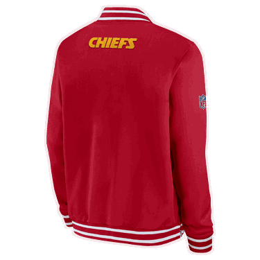 Яке бомбър Nike Coach NFL Kansas City Chiefs Bomber Червено | HF1043-657, 1