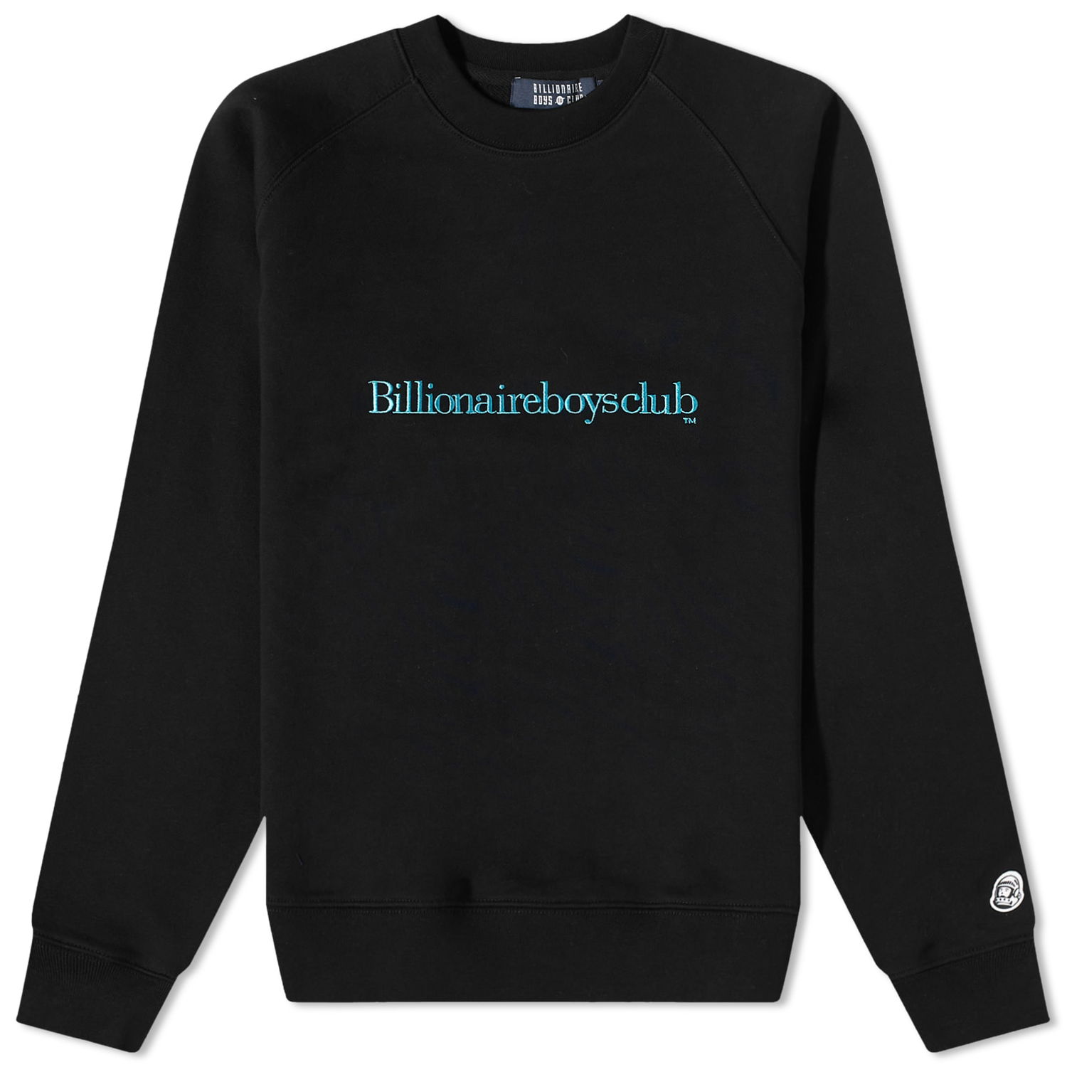 Пуловер BILLIONAIRE BOYS CLUB Serif Logo Crew Sweatshirt Черно | B23102-BLK, 0