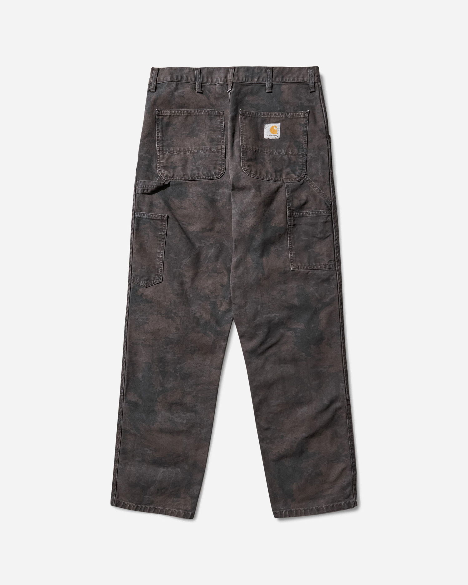 Карго панталони Carhartt WIP Double Knee Camo Pants Черно | I031501 3G3GD, 0