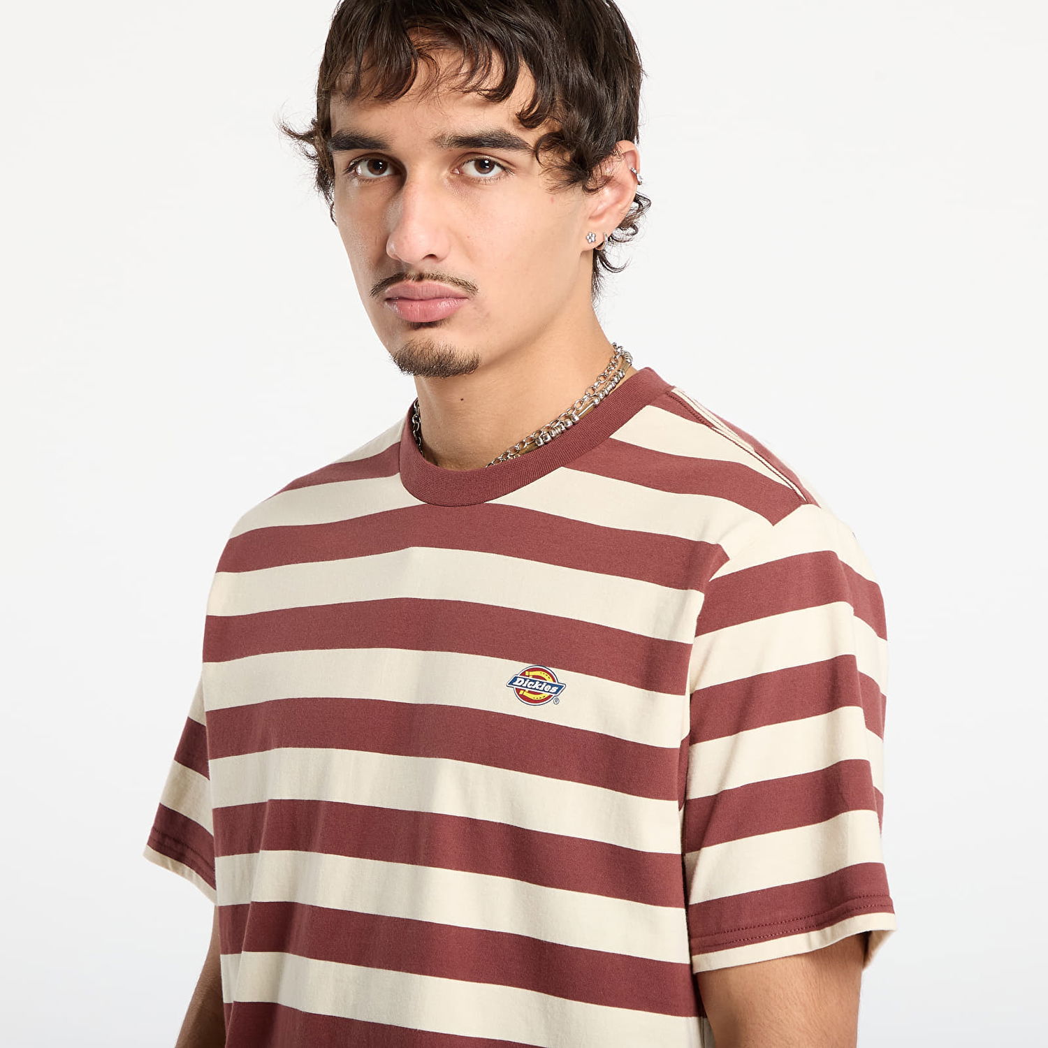 Тениска Dickies T-shirt Striped Rivergrove Ss Tee Многоцветен | DK0A4Y8YL161, 1