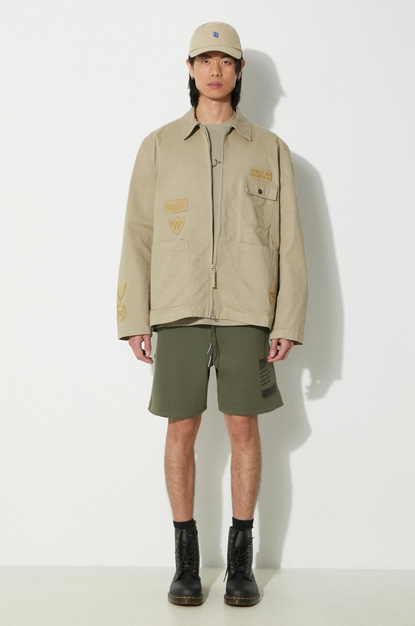 Яке Universal Works Universal Works Gower Jacket Бежово | 30108.STONE, 1