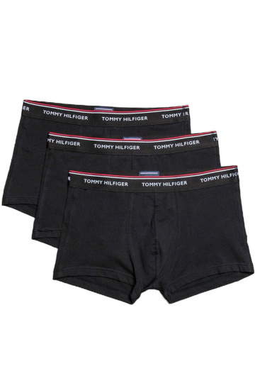 Бельо и чорапи Tommy Hilfiger Premium Essentials 3 Pack Low Rise Trunks Черно | 1U87903841 990