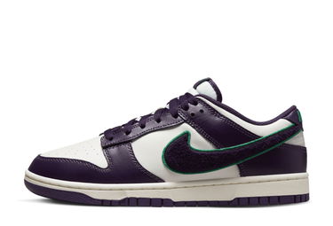 Кецове и обувки Nike Dunk Low Chenille Swoosh "Purple White" Лилаво | DQ7683-100, 1