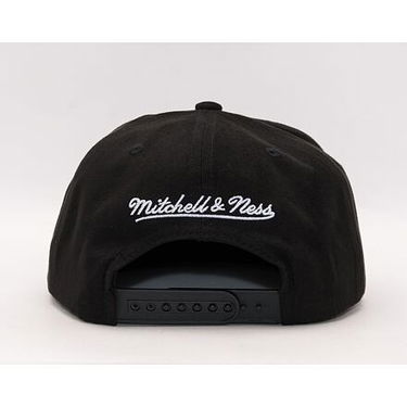 Шапка с козирка Mitchell & Ness Sweet Suede Snapback Brooklyn Nets Black Синьо | HHSS7359-BNEYYPPPBLCK, 1